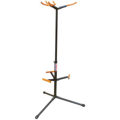 Stageline Triple Guitar Stand, Tripod Base, Black Finish, MPN 390B