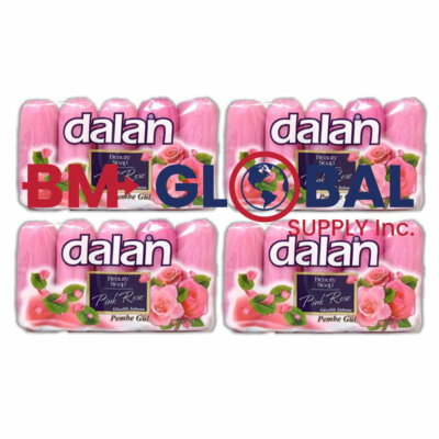 20 Soaps Bars of Dalan Rose Fragrance Beauty Soap Bar 2.47 oz Soap Bar