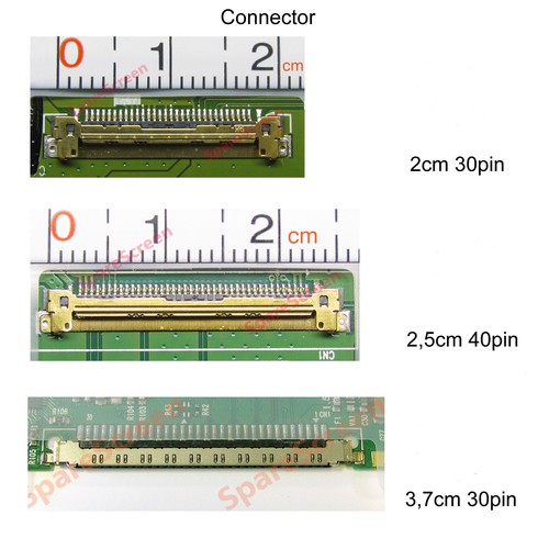 Dalle Ecran Chimei Innolux N156BGE-L21 Rev: C1 1366x768 Brillante 40 pin - Picture 5 of 5