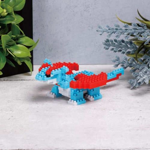 Kawada Pokemon Nanoblock Salamence 210 pieces Plastic Block Toy Japan New - Picture 5 of 5