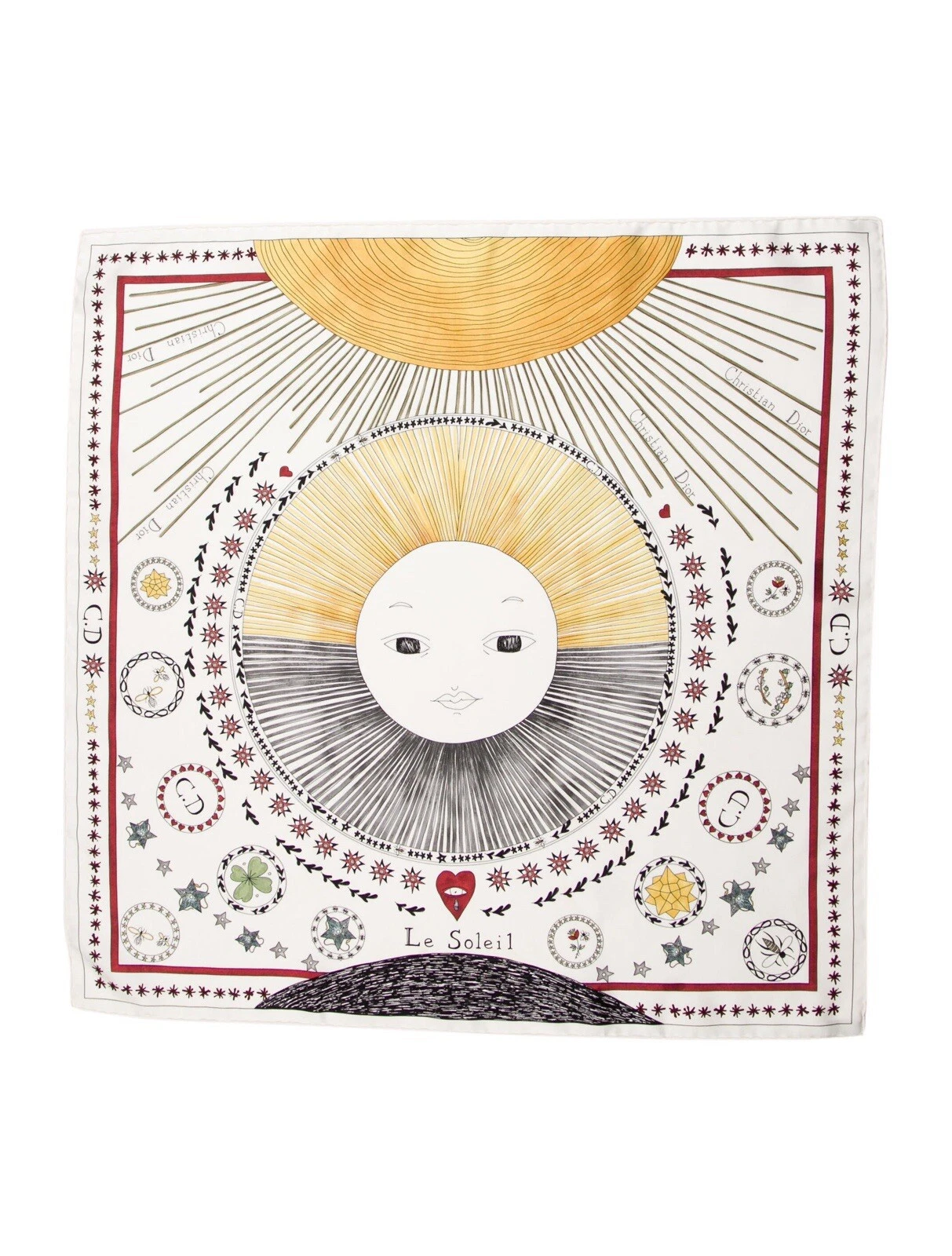 Foulard CHRISTIAN DIOR Le Soleil