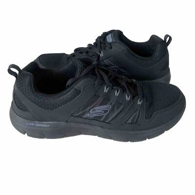 Men's Skechers Light Weight Sneaker Sz 13 It doesn't have The-sole Color Black