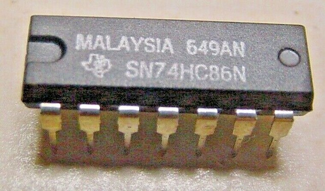 Texas Instruments SN74HC86N IC Quad 2-input XOR 74hc86 for sale online ...