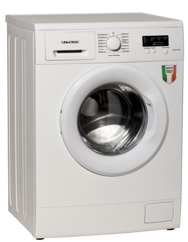 SAN GIORGIO Lavatrice 8 Kg Carica frontale Classe D 1200 giri 54...