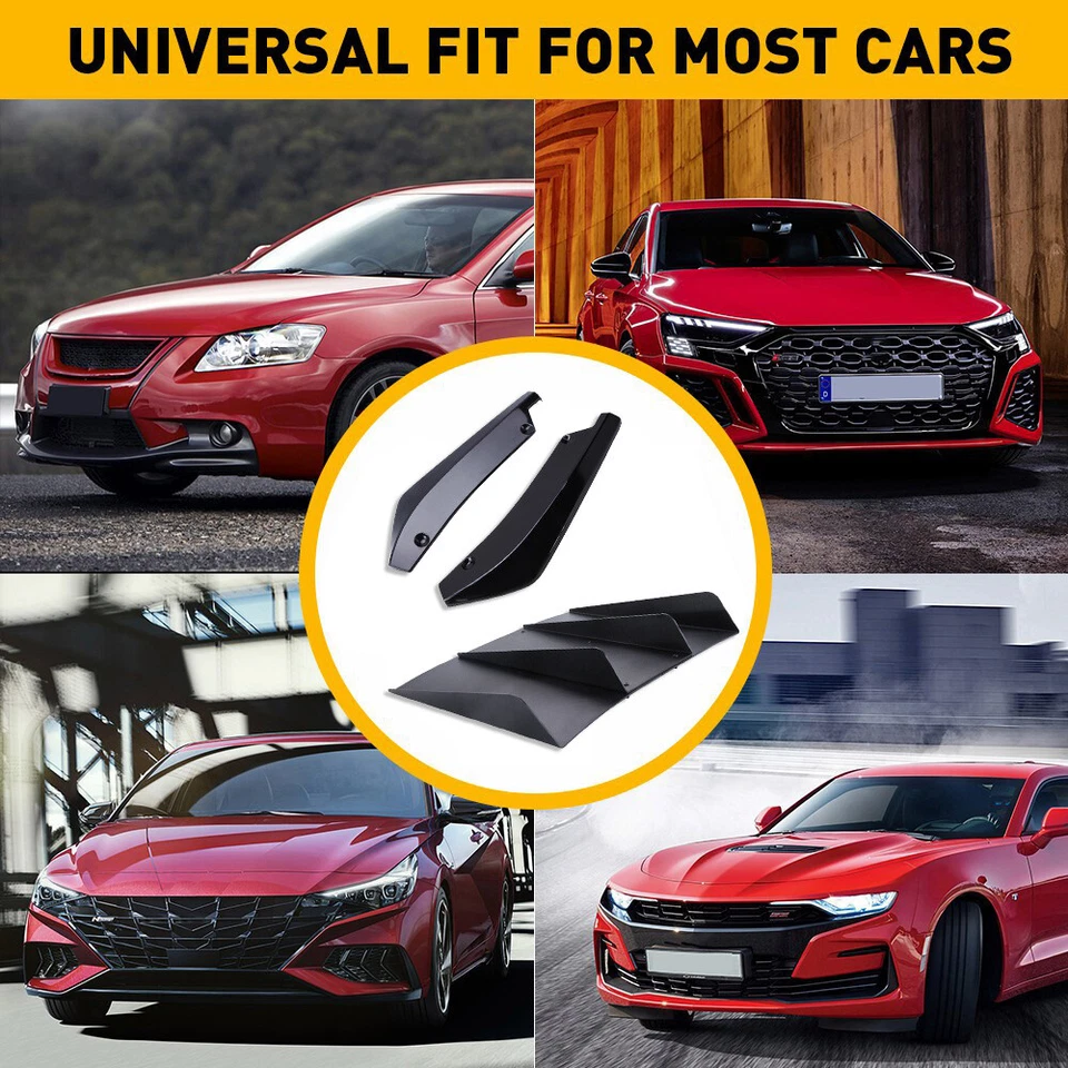 Difusor trasero Challenger para Dodge + espatas divisor trasero parachoques alerón labio barbilla Foto 4 de 4