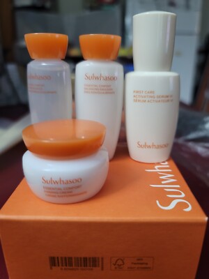 Sulwhasoo Essential Comfort Daily Routine  Mini Kit 4 Pcs