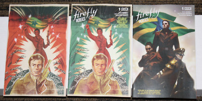 BOOM! Firefly Verses #1 THREE COVER SET - A, B & 1:5 Variant - $8 Cover ea