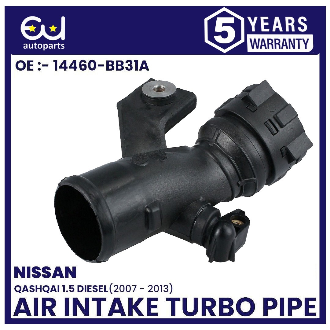AIR INTAKE INTERCOOLER TURBO PIPE TUBE FOR NISSAN QASHQAI 1.5 DIESEL