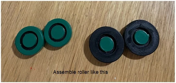 Juego de rodamientos de rodillos de cajón de escritorio cisterna Y y E Yawman y Erbe MFG Foto 3 de 4