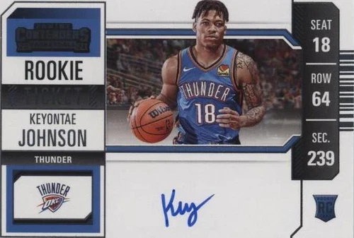2023-24 Panini Contenders - Keyontae Johnson #138