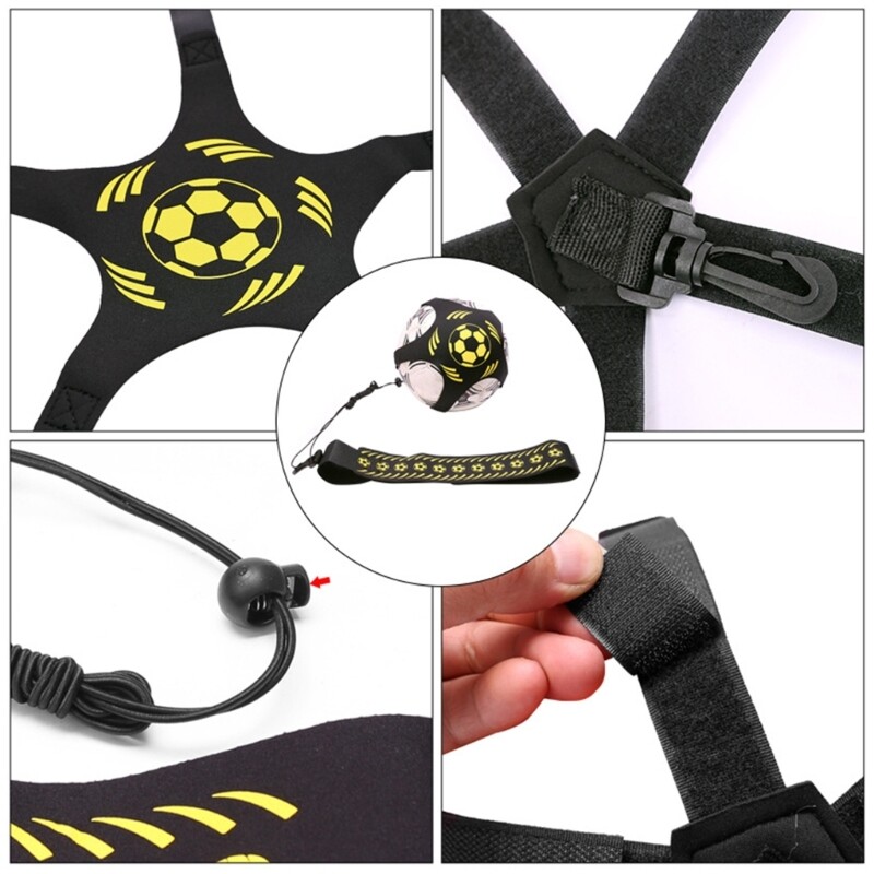 Football Kick Training Assistance Belt Training Aids Hands Free Solos Practice