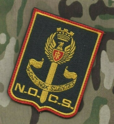 DRESS PARTY PROP POLIZIA Nucleo Operativo Centrale di Sicurezza velkrö PATCH
