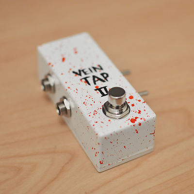 Vein Tap 2 - Custom UK Handmade Tap Tempo Switch / Pedal with Dual Output