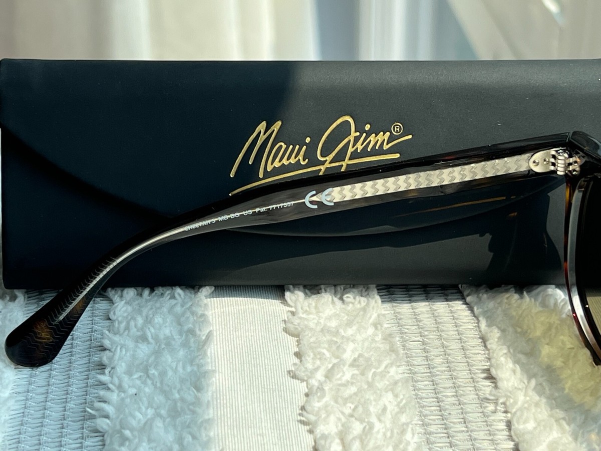 Maui Jim Cheetah 5 MJ 842 10G Tortoise Crystal Frame HCL Bronze