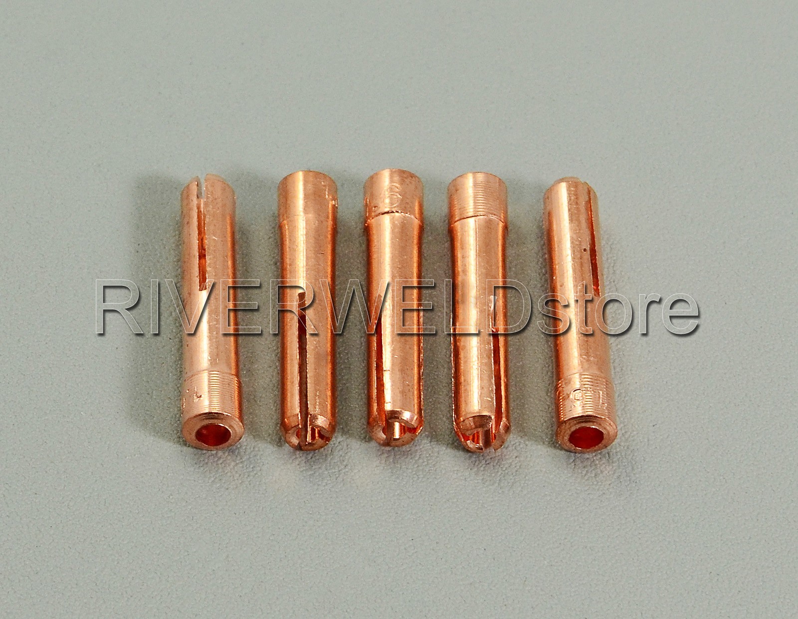 QUARKZMAN 10 Stück TIG Schweißzangen 13N22 | 1/16" (1,6 Mm), Kupfer – Für WP9, WP20, WP25 Brenner