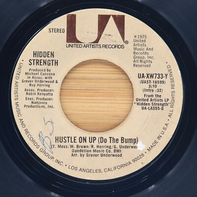HIDDEN STRENGTH - HUSTLE ON UP -  SOUL 45