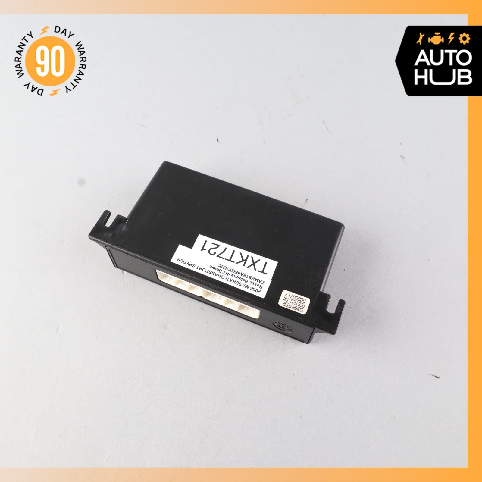 02-07 Maserati Spyder 4200 M138 Remote Controlled Car Alarm ECU Control Unit OEM
