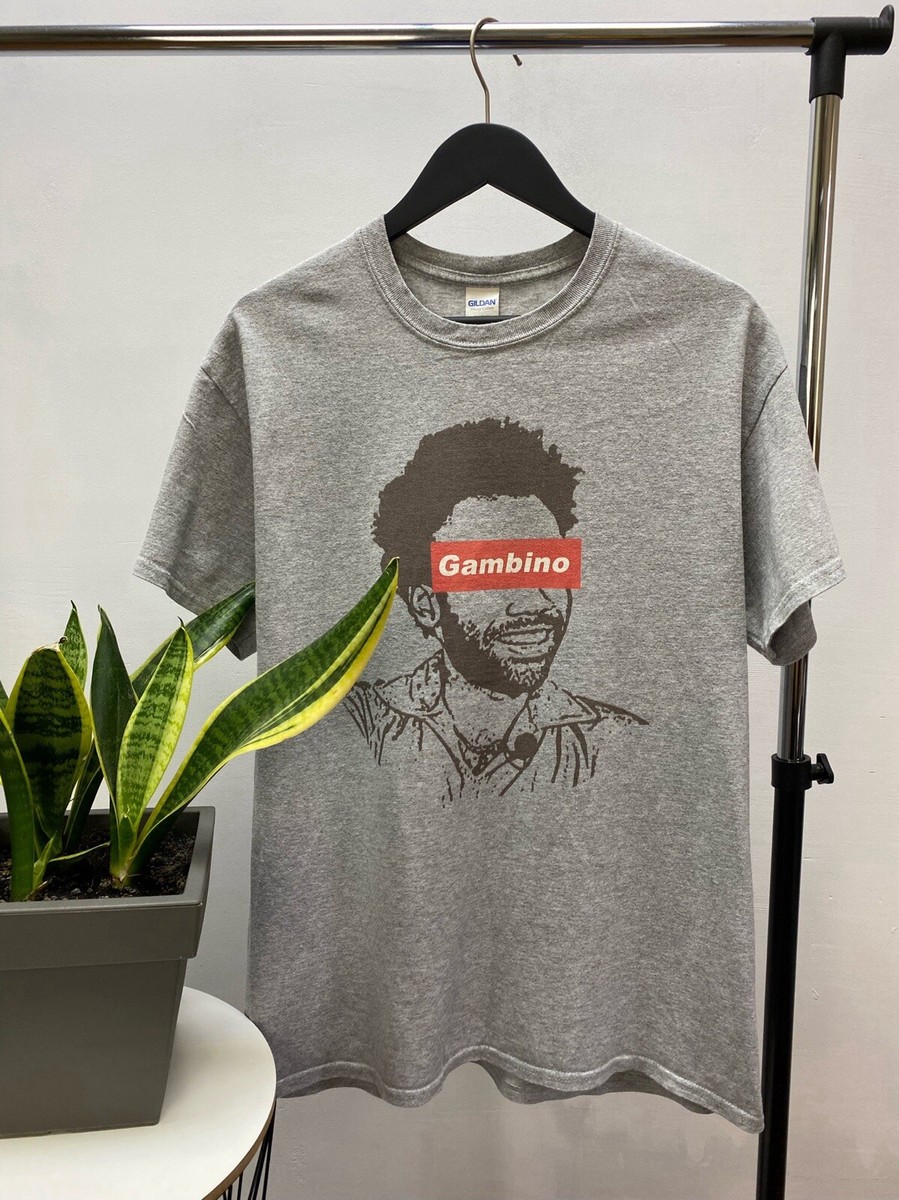 Childish Gambino Rap HipHop Band Tshirt Size L Grey - Main Image