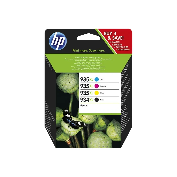 HP PatronenSet Nr. 934XL/935XL - X4E14AE alle Farben + schwarz *NEU* - Bild 1 von 1