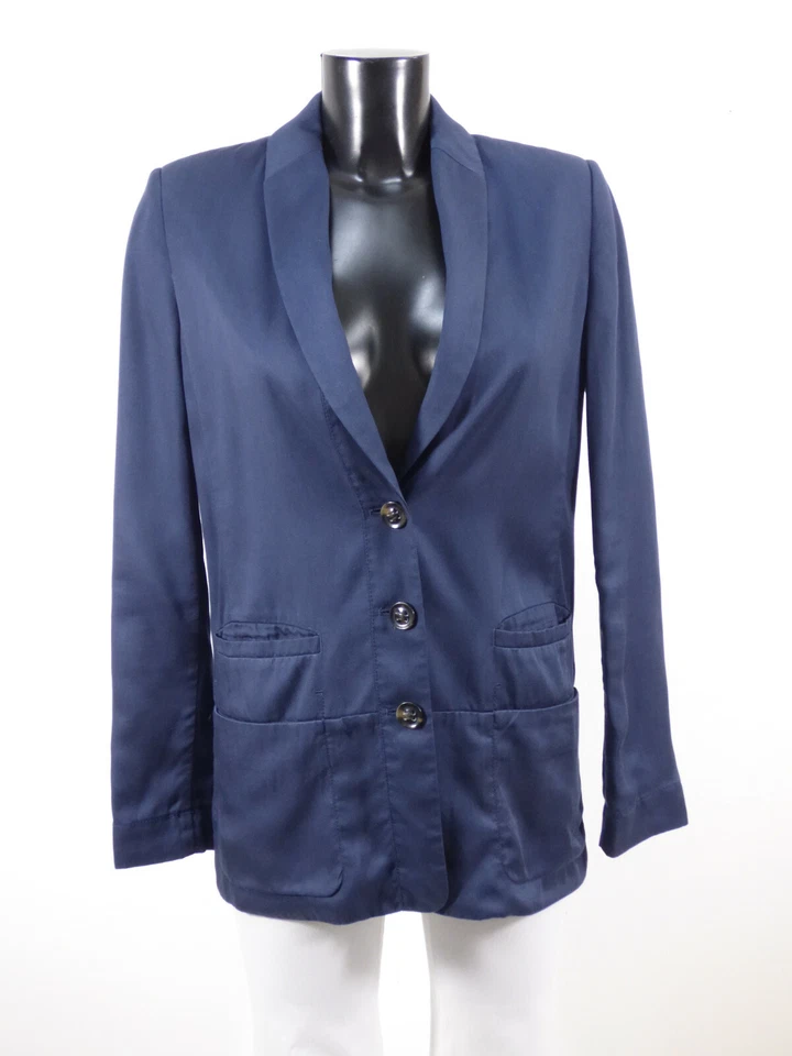 HUGO BOSS Damen Blazer Gr 36 DE / Blau Modern Boss Orange ( S 0204 )