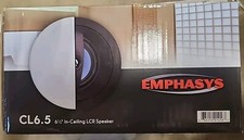 Emphasys In-Ceiling LCR Speaker CL6.5 6 1  2" In-Ceiling 125 Watts Speaker New