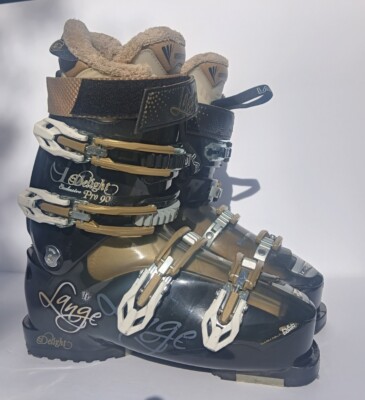 Lange Exclusive Delight Pro 90 Ski Boots SZ 25.5
