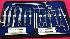 37 PC MINOR STUDENT DISSECTION KIT SURGERY SURGICAL VETERINARY INSTRUMENTS KIT