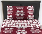 Mississippi State Bulldogs Ncaa Rotary Twin Bed in a Bag Set-W5958337234