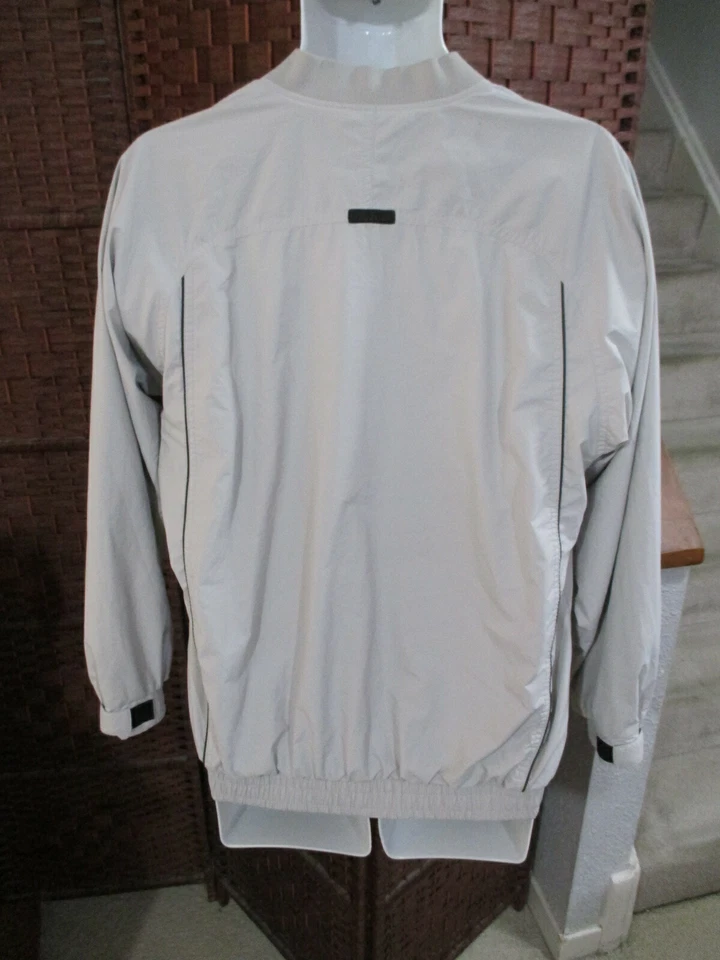 Para hombres Mizuno Windlite Pullover Rompevientos Camisa Manga Larga Pequeña Chaqueta de Golf Foto 3 de 4