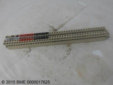Lot Of 40, Weidmuller, Akz 4, Terminal Blocks, Mounted On Rail