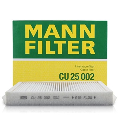 CU 25 002 Mann Cabin Air Filter  ( CU25002 ) Replaces 1668300018 1668300218
