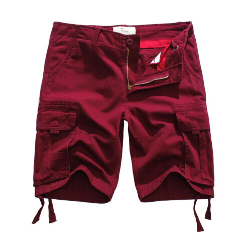 Pantalones Cortos de Trabajo de Carga Fox Jeans para Hombre Elton Informales del Ejército TALLA 32-44 - Imagen 55 de 64