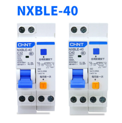 1PCNEW FOR Chint NXBLE-40 Series Circuit Breaker Leakage Protector C-Type Brand