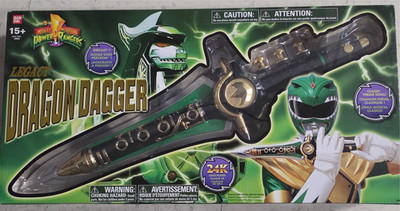 Bandai Power Rangers Legacy Dragon Dagger Collectible Toy - New in Box