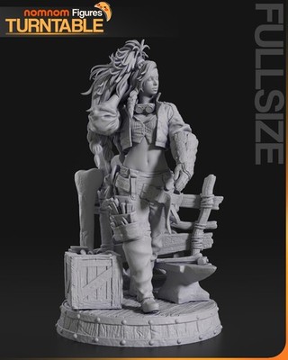 Otherworldly Weaponsmith | Unpainted High Detail Collectible Scale Model Kit
