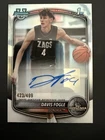 DAVIS FOGLE 1st Chrome Prospect Refractor Auto #/499  2025 Bowman Basketball BK