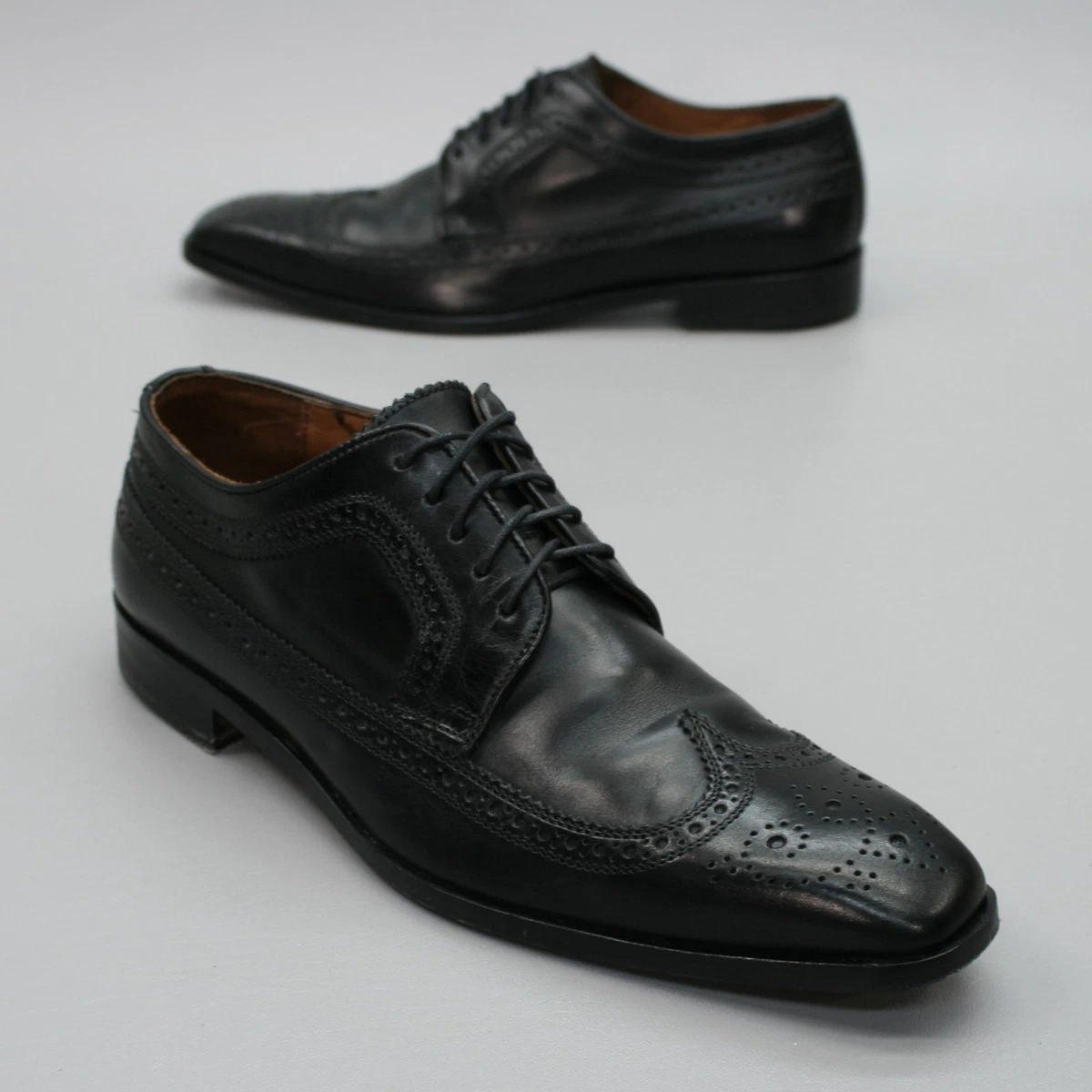 Mario Matteo Black Dress Shoes for Men for sale | eBay display picture 1