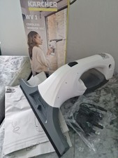Karcher WV1 Cordless Window Vac Cleaner Used Once Boxed Fully Working Clean