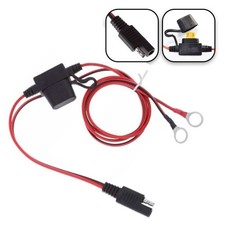 14AWG Battery Charging Cable Connector Harness SAE to O Ring Cord Adapter zy