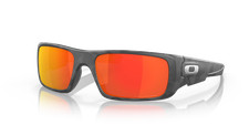 OAKLEY CRANKSHAFT MATTE BLACK CAMO FRAMES RUBY IRIDIUM LENSES, 60-19-132