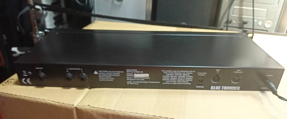 Rocktron Blue Thunder Bass Rack Multi Effect Processor Preamp - Image 4 of 4