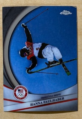 Hanna Faulhaber 2026 Topps Chrome U.S. Winter Olympic #159  Freestyle Skiing