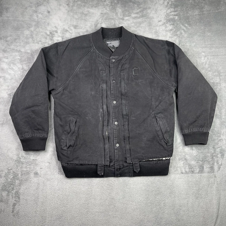 Chaqueta Crooks Castles Para Hombres XL Negra Hip Hop Calle Ocultar Transporte Utilidad Detroit Foto 2 de 4