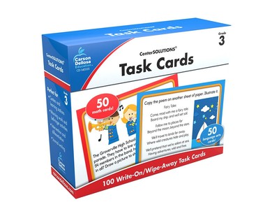 Carson-Dellosa Task Cards Learning Cards 3