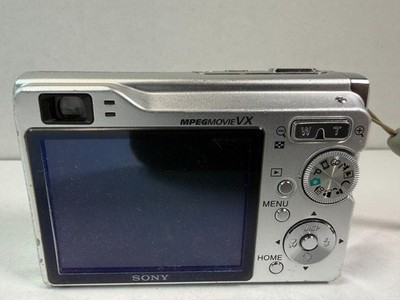 Sony Cyber-shot DSC-W90 8.1MP Digital Camera - Silver for sale
