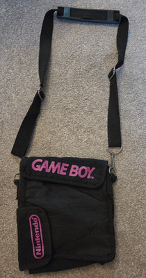 Vintage Original Nintendo Gameboy Travel Carrying Bag / Case w/ Strap
