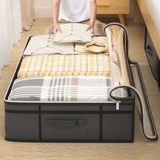 Anti Dust Large Storage Bag Clothes Quilt Blanket Storage Sort Home Organizer us