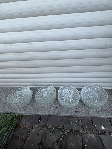 12 Glasschalen Dessertschalen Glas Eisschalen Muschel Jakobsmuschel - Bild 2 von 5