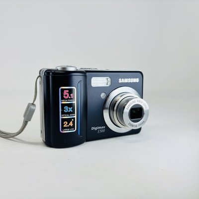 Samsung Digimax S500 Digitalkamera 5.1 MP Vintage Y2K Exzellenter Zustand  