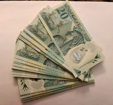 1000 Egyptian First Polymer  Pound Banknote Currency Plastic Pharaoh Tutankhamun